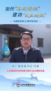 25.3.27加快“县域崛起”建功“支点建设”乡镇办区党(工)委书记访谈丨新厂镇党委书记 付勇：立足镇域特色抓发展 创新社会治理促和谐.mp4