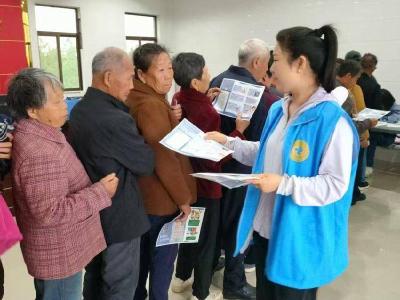 石首市调关镇卫生院开展疟疾知识宣传活动