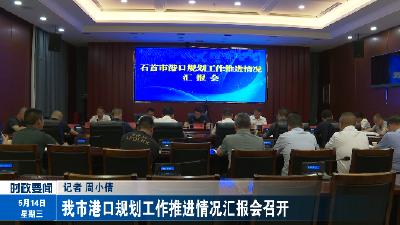 我市港口规划工作推进情况汇报会召开