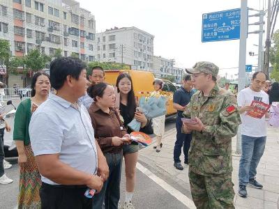 高考收官日 石首征兵宣传“热”力全开