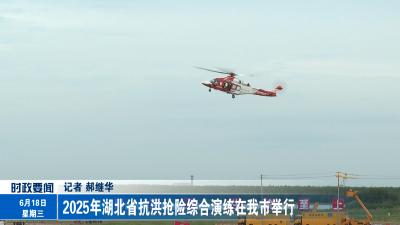 2025年湖北省抗洪抢险综合演练在我市举行
