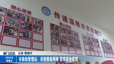 市救助管理站：织密救助网络 筑牢安全底线