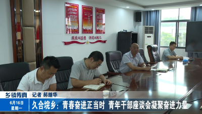 久合垸乡：青春奋进正当时  青年干部座谈会凝聚奋进力量