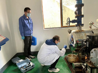 公安县银龙水务有限公司迎接2022年度湖北省城市供水水质抽样检测工作