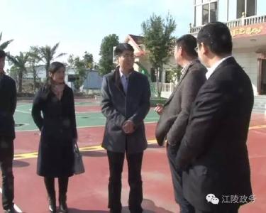 江陵县委副书记韩旭调研普济镇、秦市乡工作