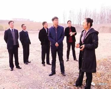 县长韩旭调研荆江大堤综合整治工程