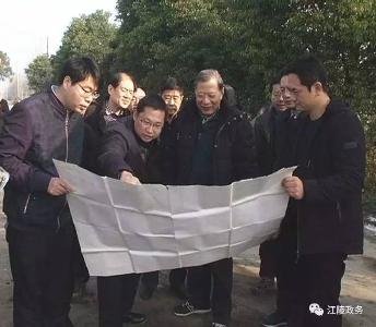 湖北省湖泊保护协会会长刘友凡调研江陵县四湖流域综合治理工作