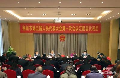 聚焦荆州“两会”江陵代表团分组审议市人大常委会工作报告和“两院”工作报告