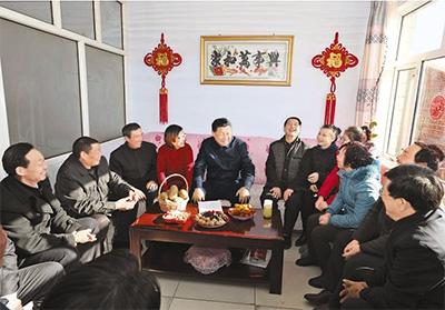 习近平春节前夕赴河北张家口看望慰问基层干部群众 祝伟大祖国更加繁荣昌盛 