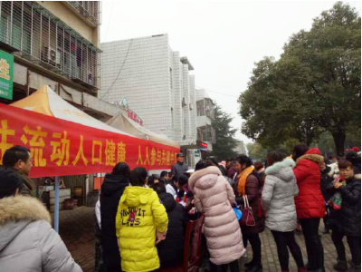 江陵县卫计局：“四送”活动暖人心