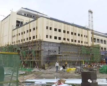 江陵县委党校迁址新建项目有望六月底完工