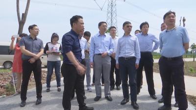 傅志峰调研江陵县防汛备汛暨中央环保督察反馈意见整改情况