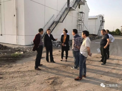 广东泰通农业发展集团股份有限公司来江陵考察