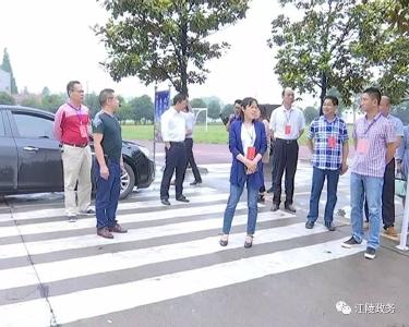 县人大视察江陵义务教育均衡发展工作  