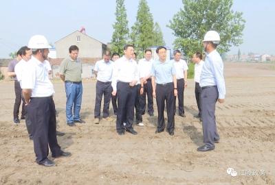 崔永辉调研江陵强调：项目建设一定要筑牢安全防线