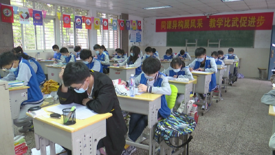 高三正式上课：学校科学防疫 学生安心备考