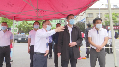 刘勇视察全县高三年级复学工作