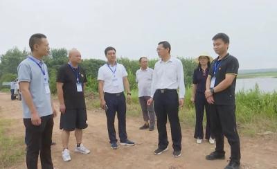 刘勇专题调研耀新民堤防汛工作