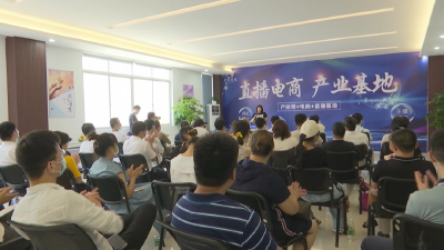 江陵县直播电商产业基地开业