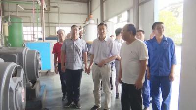 刘勇检查督办全县重点企业安全生产工作