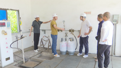 县市场监督管理局开展高温环境特种设备安全检查