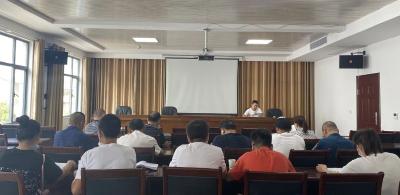 县人社局召开2020年社区直报调查工作部署会