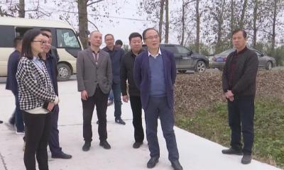 省督查组到我县检查长江大保护三大标志性战役暨综合交通三年“四大攻坚”工作
