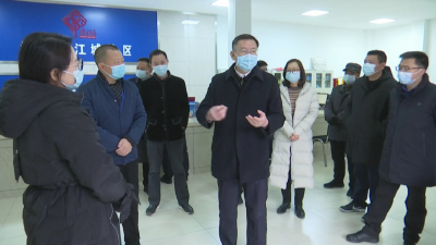 刘勇检查督办全县常态化疫情防控工作