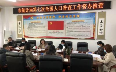 荆州市统计局检查组到江陵督办人口普查工作