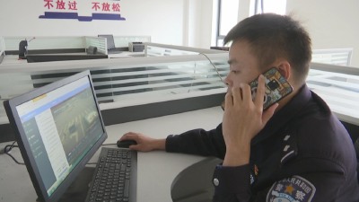 货物掉落殊不知 警民携手终归还
