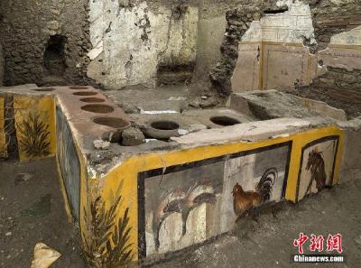 2000年前庞贝的“小吃摊”长啥样？菜单画给你看(图)