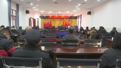 李静芹到郝穴镇沿江社区宣讲党的十九届五中全会精神