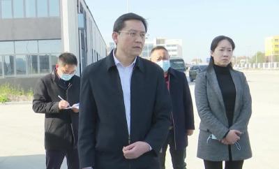 刘勇检查督办全县重点项目建设工作