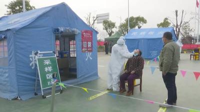 资市镇开展 全员核酸检测应急演练