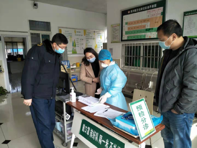 江陵县开展2021年冬春季医疗卫生机构疫情防控日常巡查