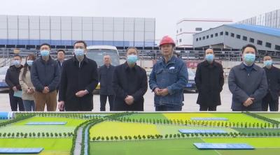 陆建义到江陵调研荆州煤炭储配基地建设情况