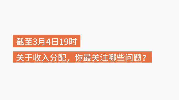 调查告诉你丨关于收入分配，网民最关心这件事