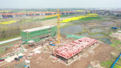 县疾控中心实验楼、卫生应急楼建设项目：预计今年年底完工