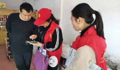 县经济信息化和商务局开展反电诈督查工作