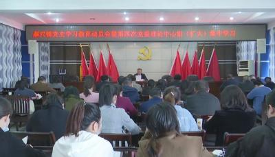 郝穴镇召开党史学习教育动员会