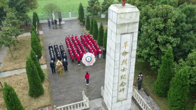沙岗镇：缅怀革命先烈 传承革命精神