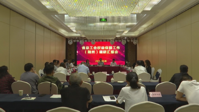 省总工会权益保障工作（荆州）调研汇报会在江陵召开