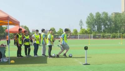 江陵县2021年初中学业水平体育与健康考试结束