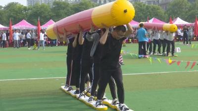 江陵县第六届职工体育趣味运动会开幕
