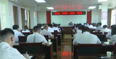 县民政局举行党史学习教育宣讲报告会
