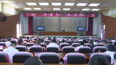 江陵县举办5G赋能和招商引资专题讲座
