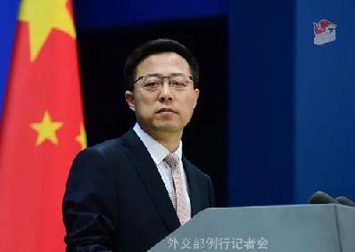 彭博社全球抗疫排名美国第一中国第八，赵立坚：呵呵