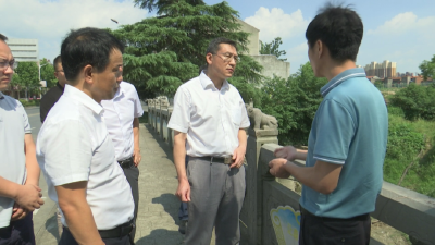 刘勇调研督办城建项目