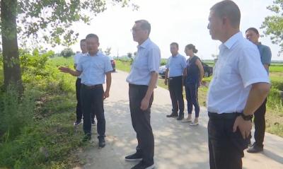 刘勇检查督办  四湖内垸防汛排涝工作