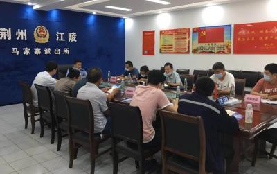 县煤电煤化指挥部联合马市派出所  举行企业财会人员反诈宣讲会
